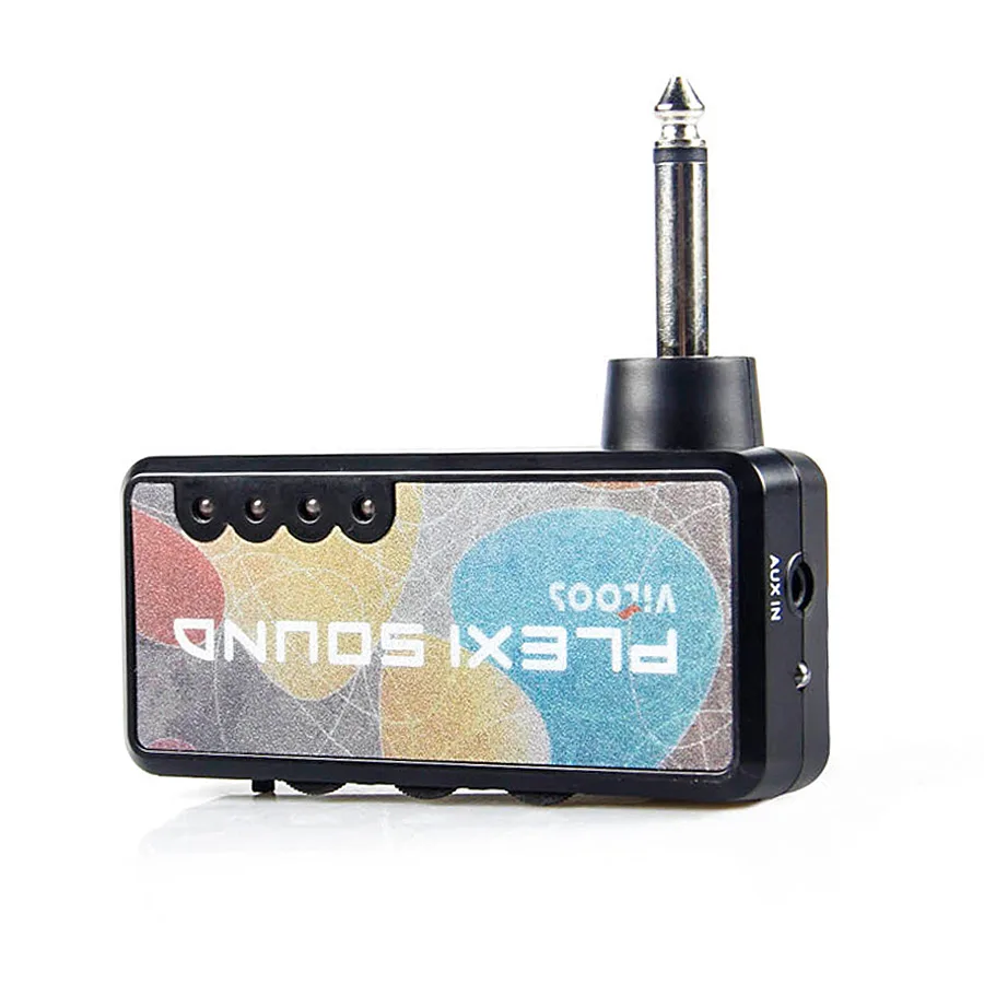 Мини карманный усилитель VITOOS PLEXI SOUND для микронаушников гитары стерео с