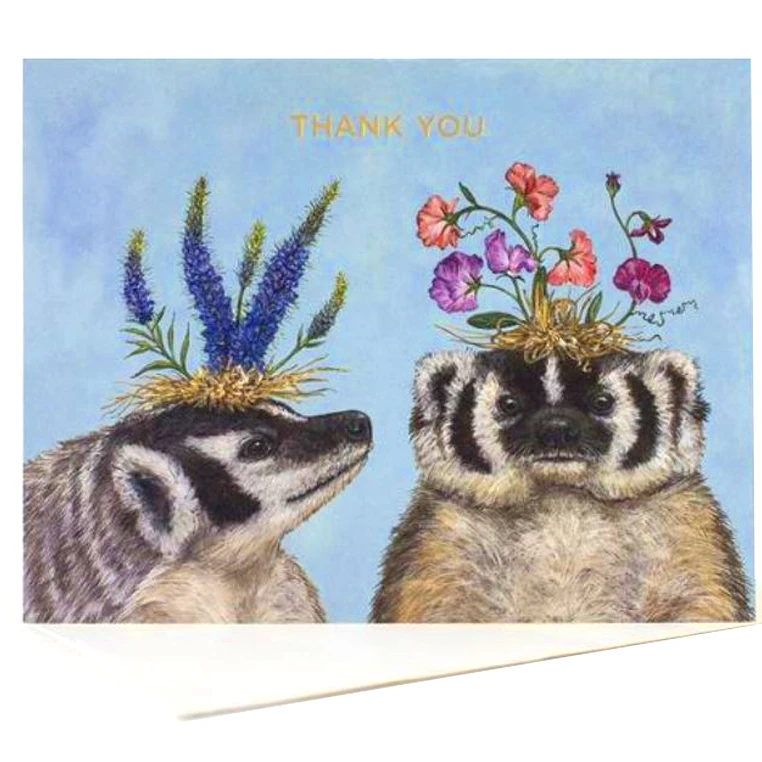 The Pencil Factory Vicki Sawyer Thank You Boxed Greeting & Note Cards Set of 6 (1)