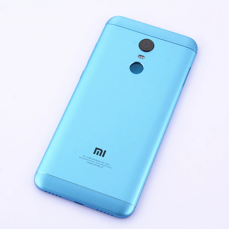 Новая крышка батареи для Xiaomi redmi 5 5Plus задняя батарейного отсека Корпус с боковыми