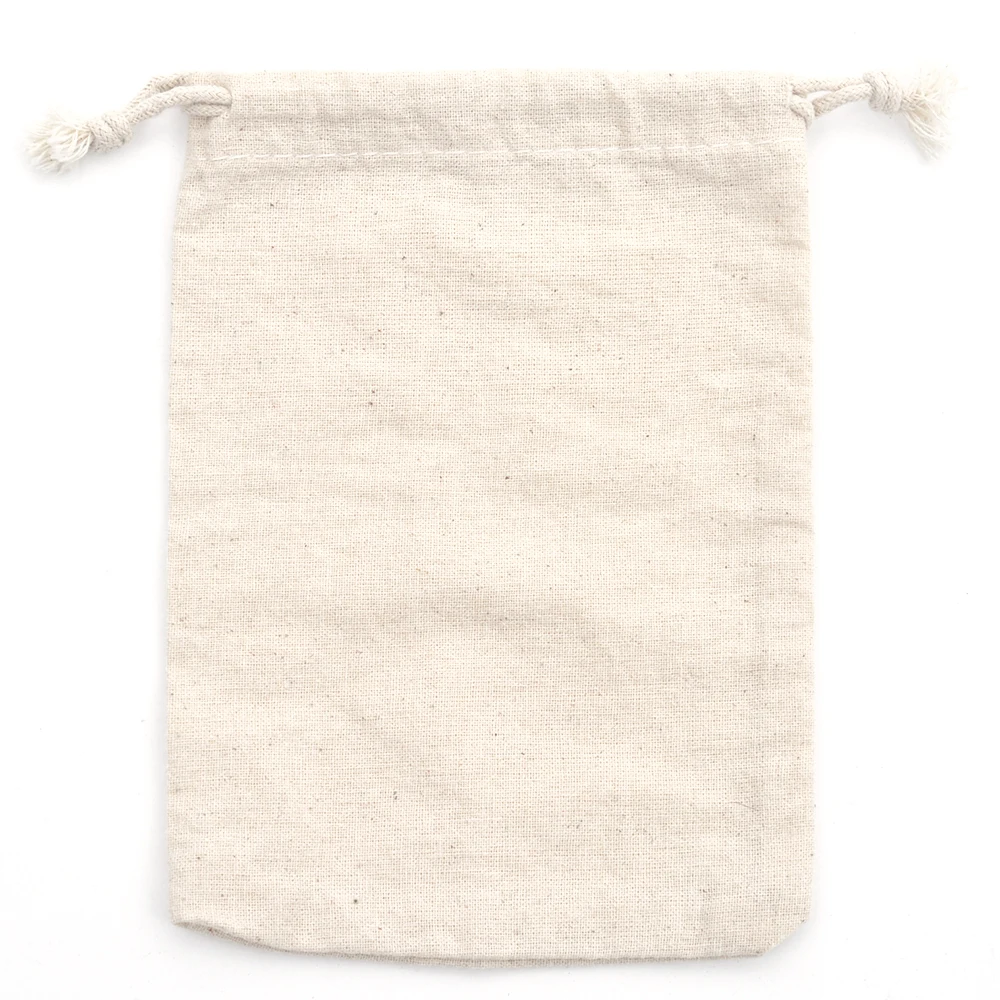 Pure Cotton muslin Drawstring Bag Laundry Travel Storage pouches Coin Purse Women Cloth Bag Christmas Gift Packaging Pure Cotton muslin Drawstring Bag Laundry Travel Storage pouches Coin Purse Women Cloth Bag Christmas Gift Packaging