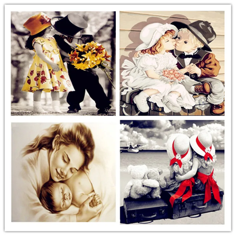 

NEW Arrival Full Round/Square Diamond 5D DIY Diamond Painting children 5D Embroidery Cross Stitch Mosaic Painting Home Decor