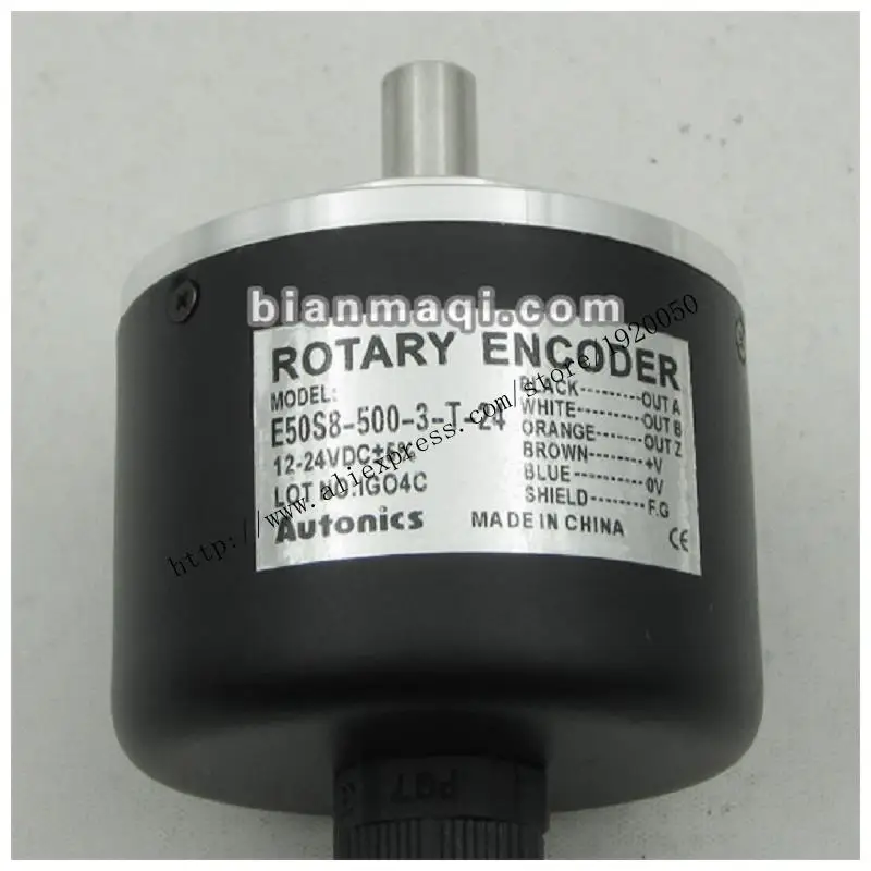 

Supply E50S8-500-3-T-24 Alto Knicks rotary encoder shaft diameter 8mm 500 line