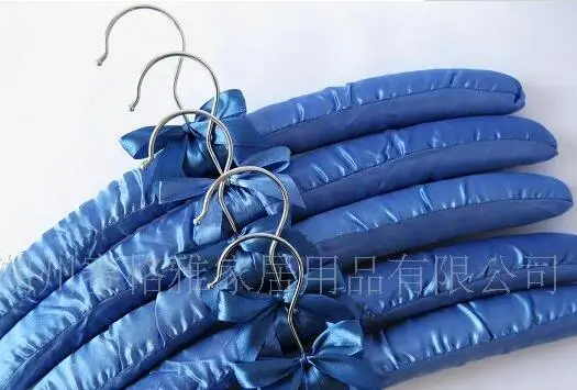 royal blue От производителя, вешалка для одежды без следов, шелковая губка, вешалка для одежды, витрина для гостиничного магазина, вешалки, 18 цветов, 38,5 см - Цвет: royal blue