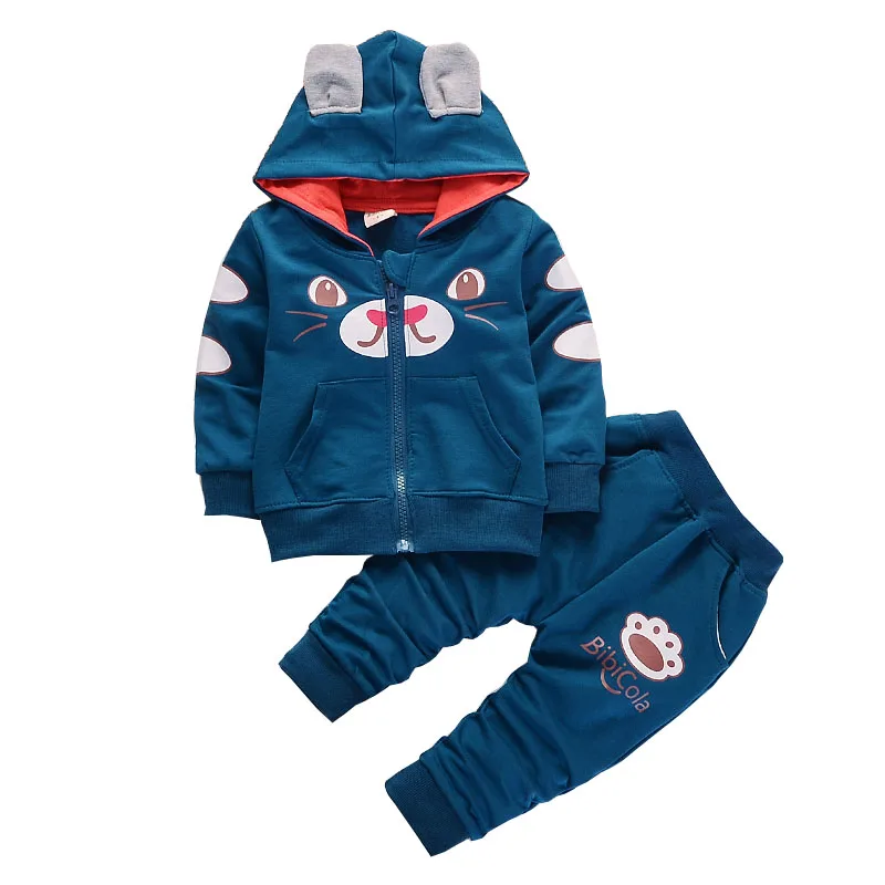 BibiCola Baby Boys Clothing Sets Spring Bebe sport suit toddler Autumn