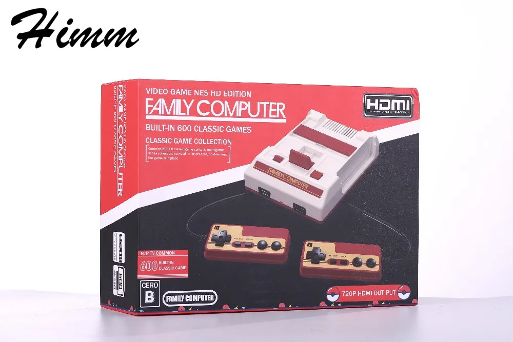 400/500/600/620/621 игры HDMI/AV мини ТВ портативная игровая консоль для игр Nes Встроенный 400 500 600 621 различных игр - Цвет: RS-34