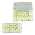 

ColorWomen 500pcs Mixed Set Natural Color Half Cover False Nail Are Tip Artificial Salon With Box Finger French 2019 Jan2