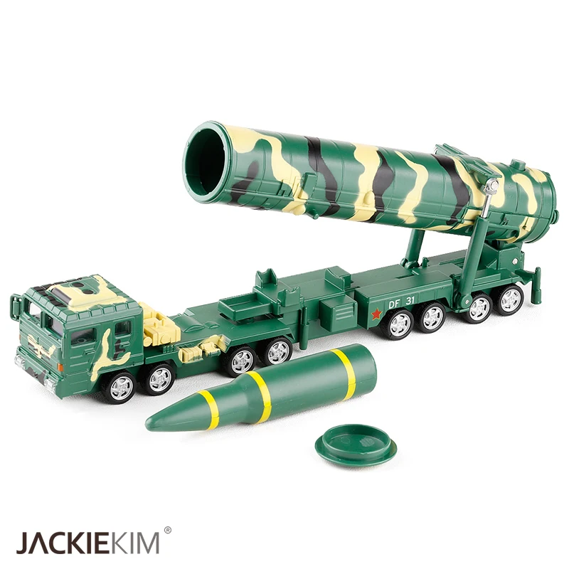 1:64 военная модель автомобиля мировая война Dongfeng DF31A интерконтинентальная