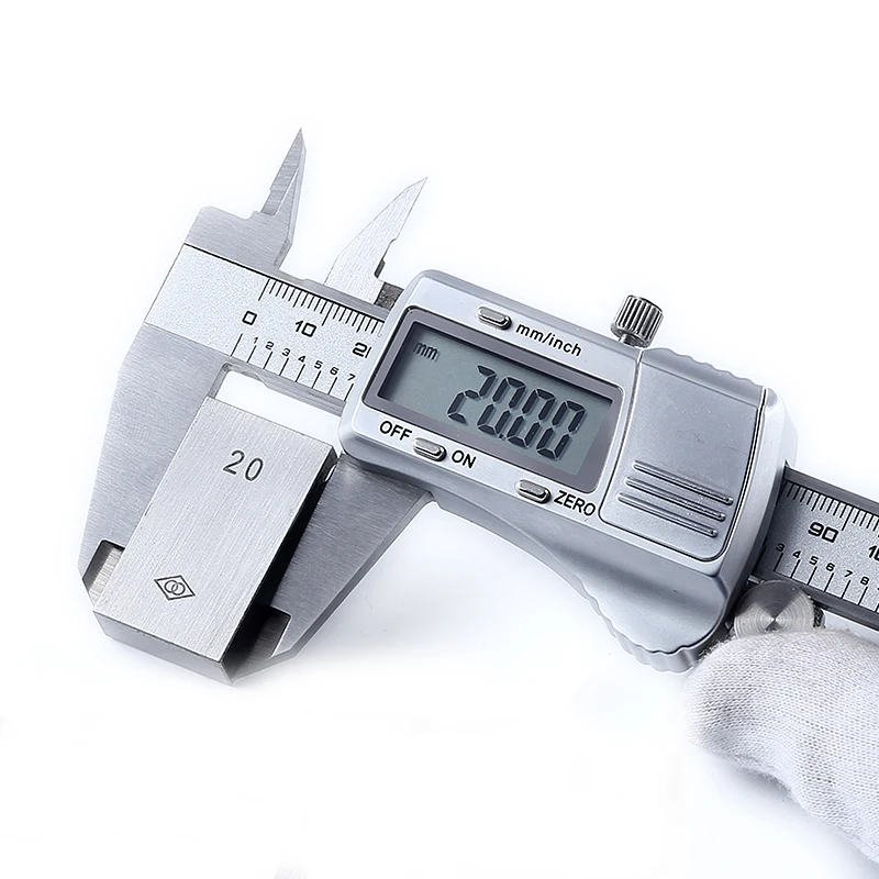 Get Industrial Digital Display Caliper, High Precision Vernier Caliper Stainless Steel 0-150-200-300mm ruler