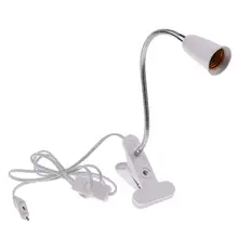 E27 разъем лампы зажим с пластиковым кабелем лампа база ЕС Plug