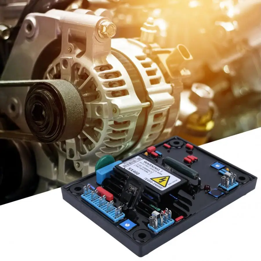 

SX460-A Automatic Voltage Regulator Controller Single Phase AVR Generator Spare Parts Generator Voltage Regulator