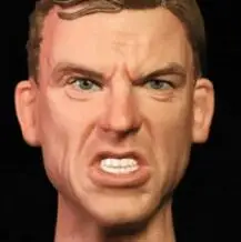 1//6 Facepoolfigure FP-A-001// FP-S-001 Men Expression Head Sculpt F 12/" Male Body