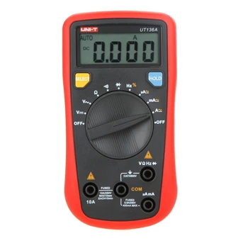 

1pc UNI-T UT136A LCR Meter Analog Multitester Auto Range Data Hold DMM Digital Multimeters w/ Frequency Duty Cycle Test
