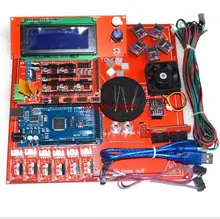 Reprap Ramps 1.4 Kit With Mega 2560 r3 + Heatbed mk2b + 2004 LCD Controller + DRV 8825 Driver + Endstops + Cables For 3D Printer