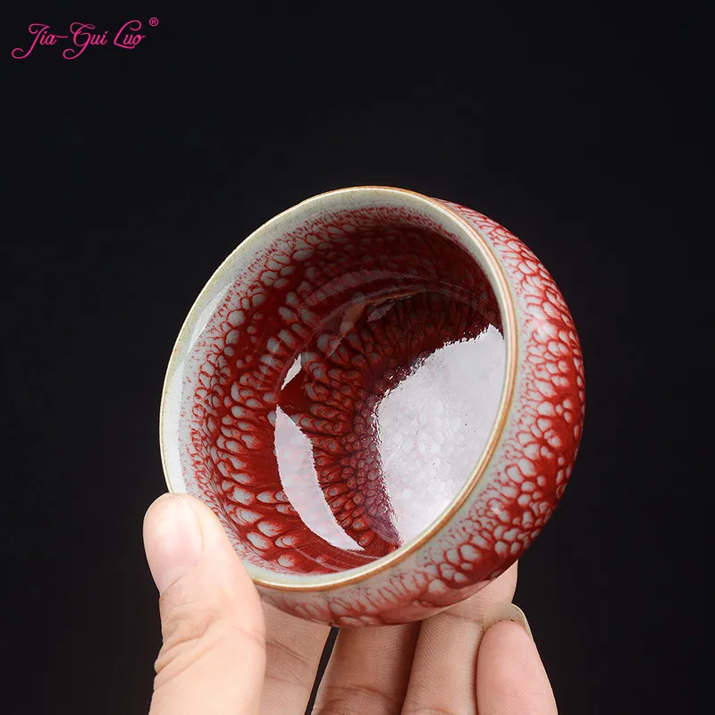 

Jia-gui luo Vintage Blue and White Porcelain Tea Kung Fu Set Ceramic Cup Pu'er