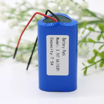 

KLUOSI 1S3P 3.7V / 4.2V 7500mAh lithium-ion battery pack with BMS for fishing headlights Bluetooth speaker