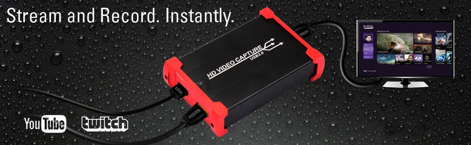 MiraBoxUSB3.0 HDMI1080P WindowsLinuxMac HDMI Loop-0utUSB UVC UAC2