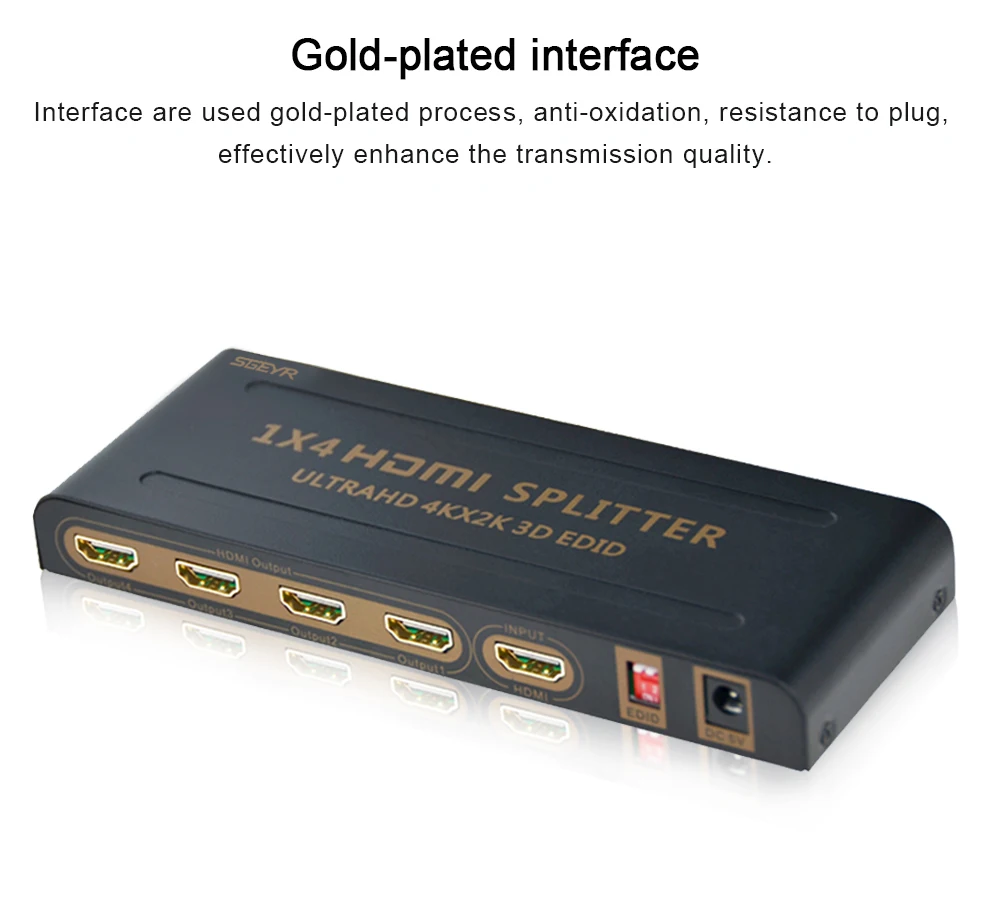 hdmi splitter 1x4