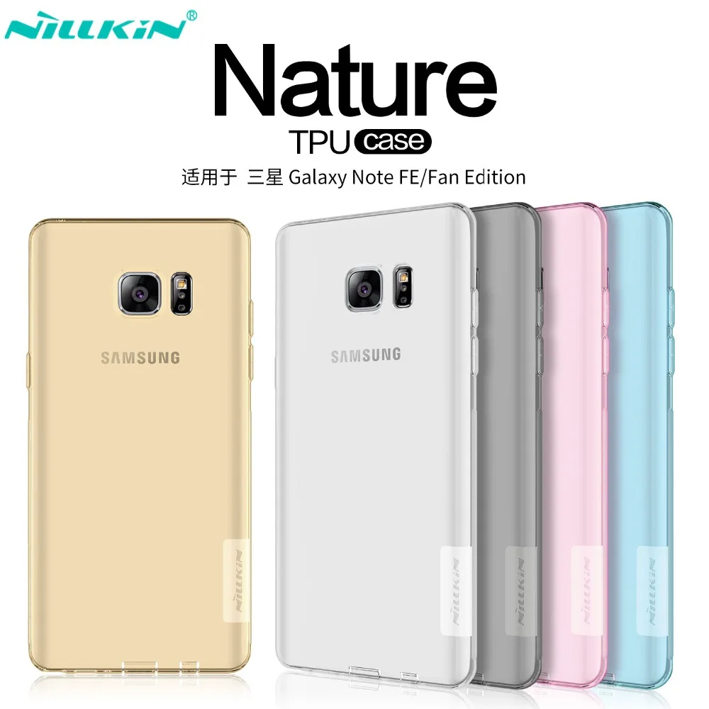 

Nillkin For Samsung Galaxy Note FE Cover Soft TPU Silicone Case For Galaxy Note Fan Edition Cover Transparent Protective Shield