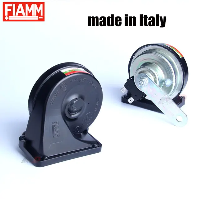 Italian Fiamm car horn AM80S waterproof snail horn whistle bass