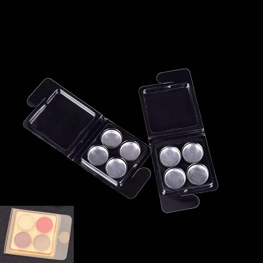 10Set Empty Eyeshadow Pigment Aluminum Palette Pans Makeup