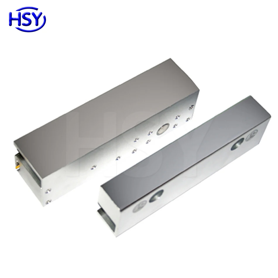 HSY Access Control Fully Frameless Glass Door Electric Drop Bolt Lock
