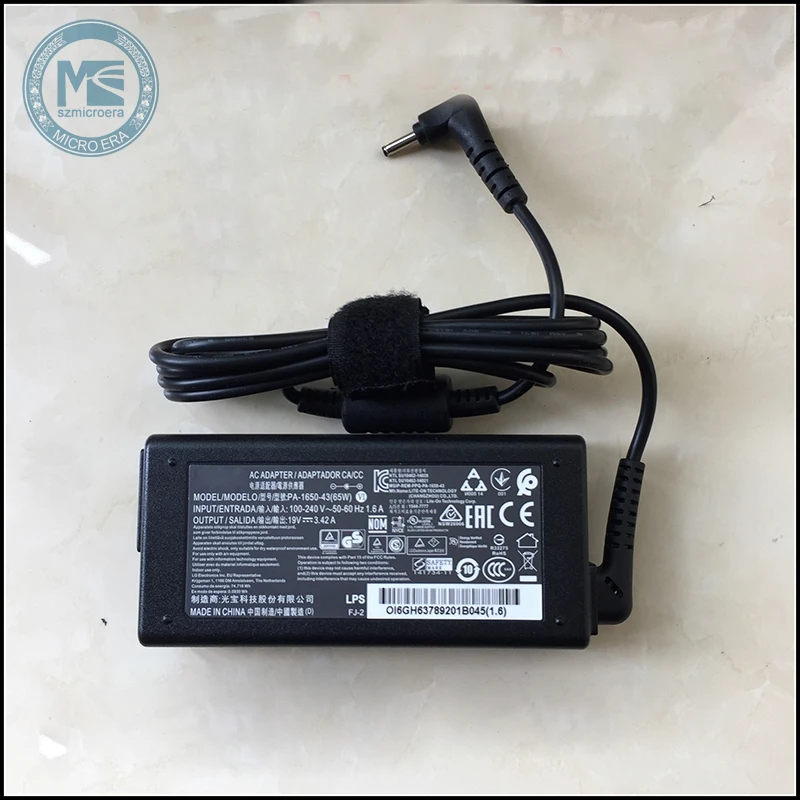 19 V 3.42A 2.53A адаптер для ноутбука источника питания для LG Gram14Z970 15ZD980