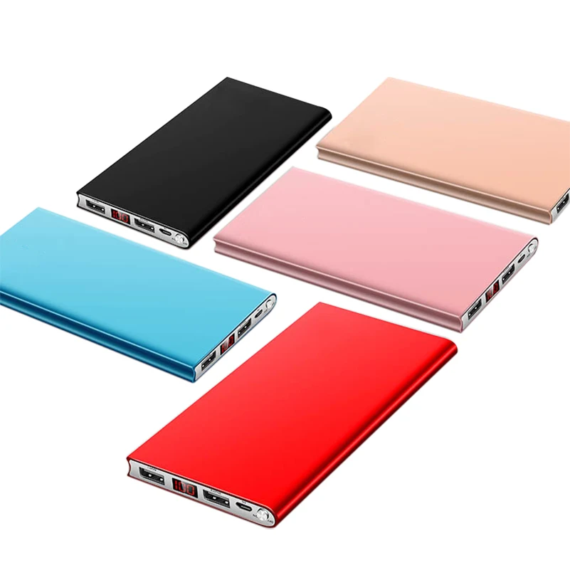 New Portable Ultra-thin Polymer 20000mAh Power Bank Poverbank Dual USB Ports External Battery Charger for Mobile Phones Tablets New Portable Ultra-thin Polymer 20000mAh Power Bank Poverbank Dual USB Ports External Battery Charger for Mobile Phones Tablets