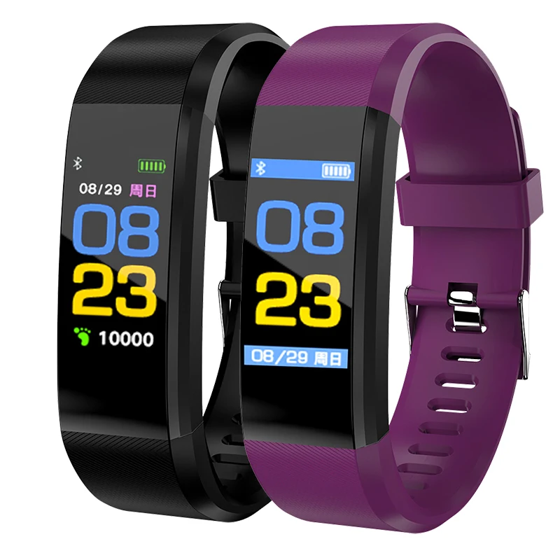BANGWEI Waterproof Smart Watch Fitness Tracker Pedometer Watch Call Alarm Vibration Activity Tracker Sports Smart Watch+Box