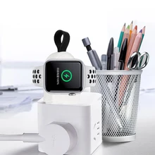Беспроводное зарядное устройство для iWatch Series 2 3 4 USB магнитное для iWatch Зарядка для Apple Watch зарядное устройство портативное зарядное устройство с USB pad mini