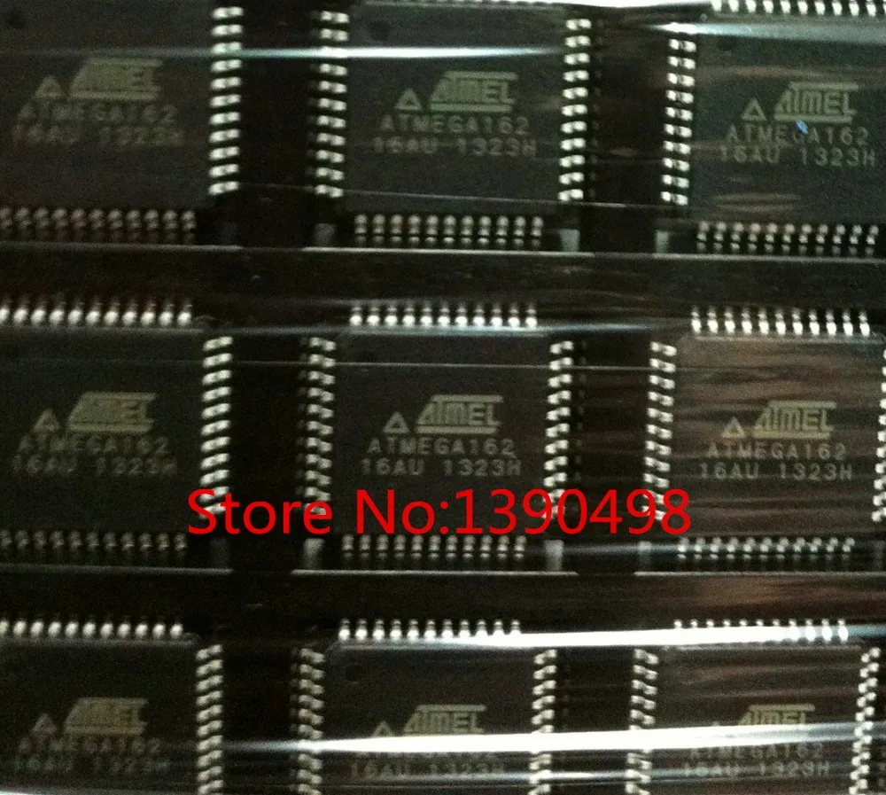 Горячий запас 50 шт./лот ATMEGA162-16AU ATMEGA162-16 ATMEGA162 QFP44 | Электронные компоненты и