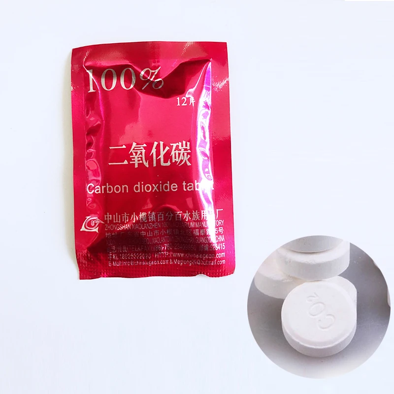 

Aquarium CO2 Tablet Carbon dioxide 12/36tab Aquatic Fish Tank Live Planted Diffuser Water Moss Float Grass Hydroponic Pet Supply