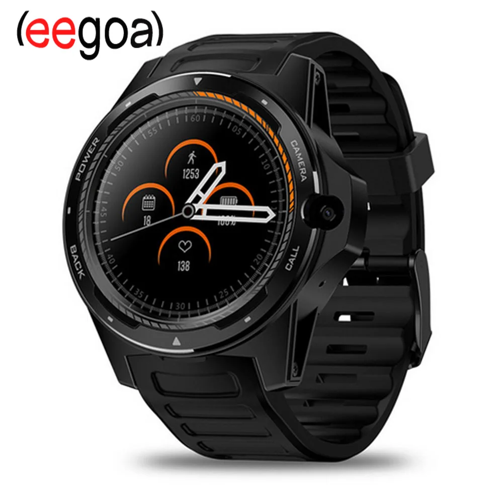 

Zeblaze THOR 5 Smart Watch Heart Rate Monitoring Watch 4G LTE call 2+16G Large Memory WIFI SIM Card Camera 8.0MP Watch