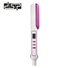 DSP LCD Display Flat Iron Digital Temperature Control Straightening Irons Ceramic Hair Straightener E-10005sc kemei 1089 touch control ceramic coating straightening iron