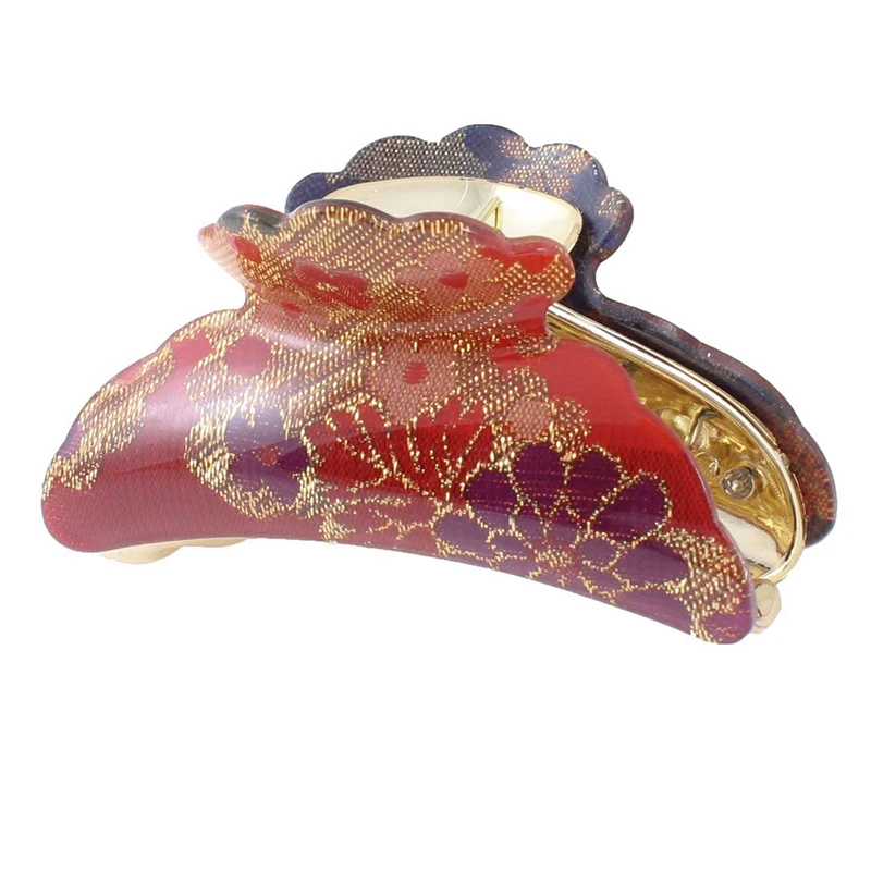 Tinsel Detail Plastic Hair Claw Clamp for Ladiesin Clamps from Home