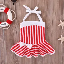 Baby Toddler Girls Swimwear Ruffle Swimsuit Striped Swimming Costume Bikini Swimwear Bathing Suit Baby Toddler Girls Swimwear Ruffle Swimsuit Striped Swimming Costume Bikini Swimwear Bathing Suit
