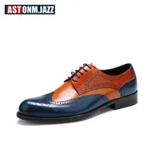 Recommend !! Big Size 11 12 Men Genuine Leather Shoes Lace Up Mixed Color Oxfords Business Man Craved Dress Wedding Shoes Recommend !! Big Size 11 12 Men Genuine Leather Shoes Lace Up Mixed Color Oxfords Business Man Craved Dress Wedding Shoes