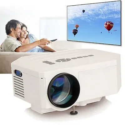 beamer qvga uc28 projector lcd sd 1080p usb portable av led support mini