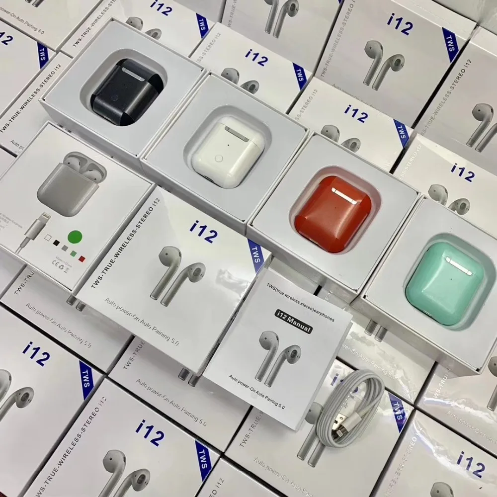2019 беспроводной Usb Специальное предложение Топ Мода Fone де Ouvido наушники Bluetooth I12