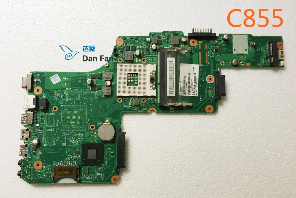 V000275230 для Toshiba C855 Материнская плата ноутбука DK10FG 6050A1491301 MB A02 материнская 100%