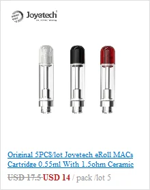 Joyetech eRoll MAC батарея со встроенной емкостью 180 мАч 11 Вт Максимальная мощность Vape ручка VS ijust 2/ijust 3