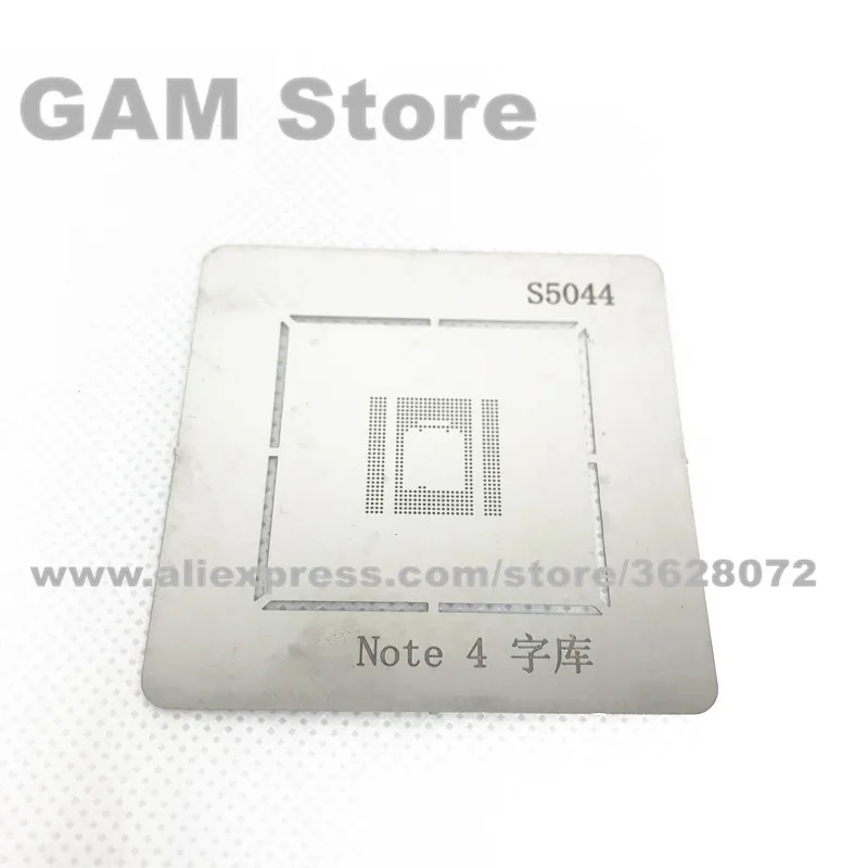 

For Samsung note4 eMMC BGA Stencil Note 4 memory IC KMR210008M-A805 Chip Reballing Pin Solder BGA Direct Heating Template S5044