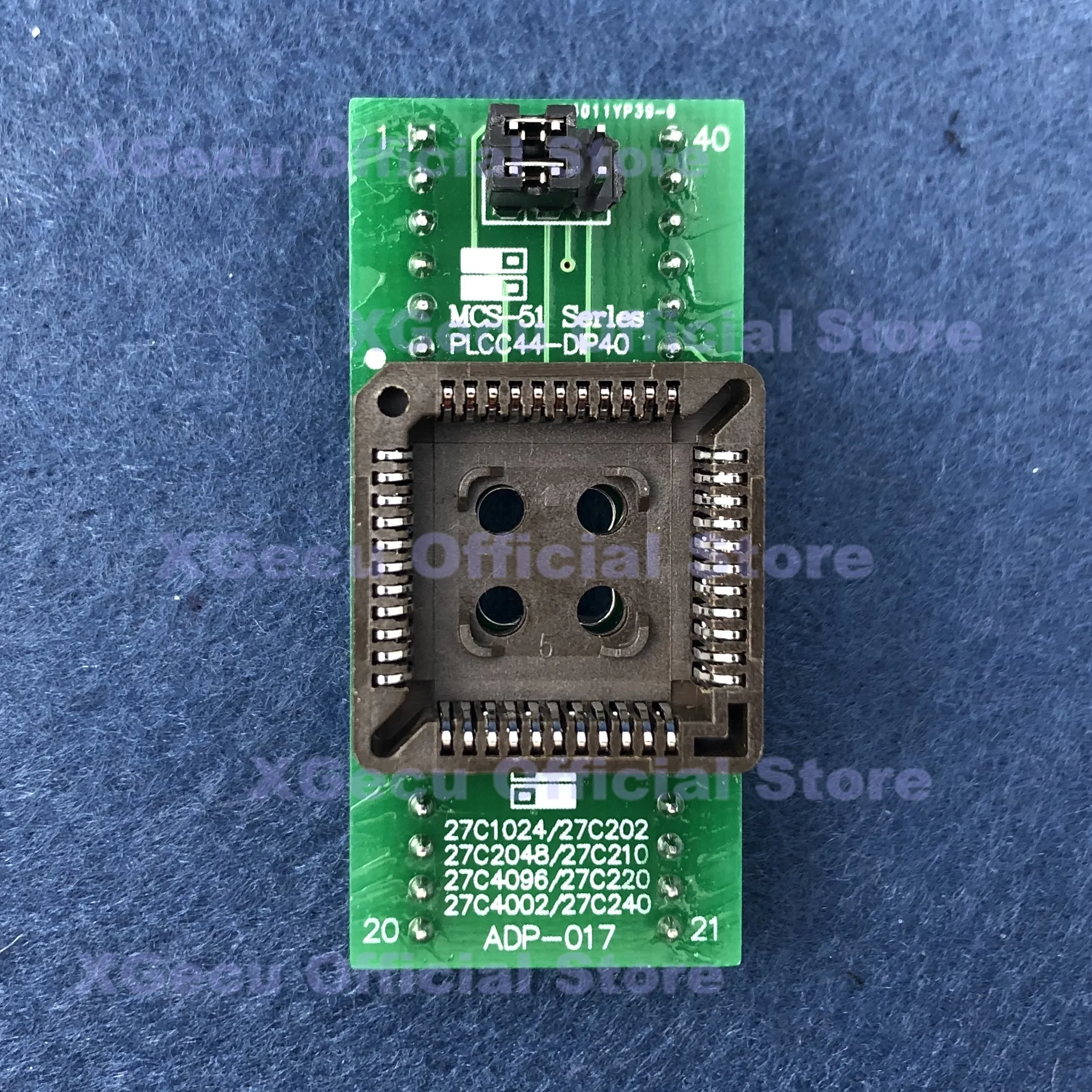 

PLCC44 - DIP40 adapter/adaptor Converter IC socket for TL866A TL866CS TL866II PLUS or other universal programmers
