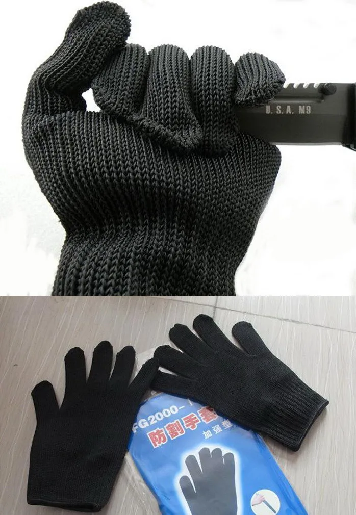 15 шт./лот, защитные аксессуары, анти-режущие перчатки, инструмент для безопасности, перчатки для личной безопасности, перчатки для самозащиты