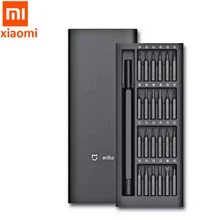 Высококачественный Xiaomi Mijia Wiha, набор для ежедневного использования, 24 прецизионных магнитных биты, алюминиевая коробка, сделай сам, отвертка, набор для умного дома