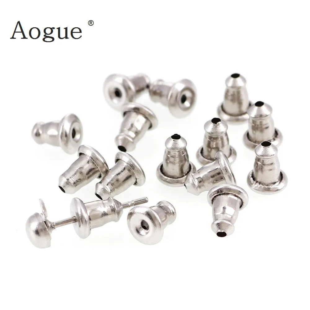 Buy 60 Pieces Stainless Steel Earring Back Earring