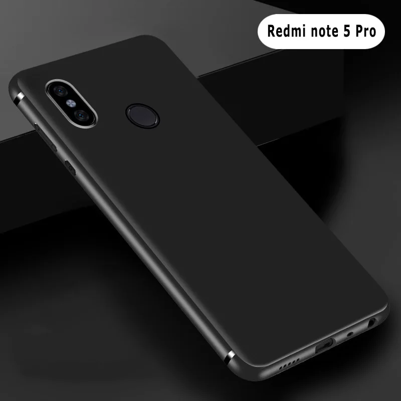 ультра тонкий Мягкий силиконовый чехол на xiomi xiaomi redmi note 5 pro чехлы штейн матовый