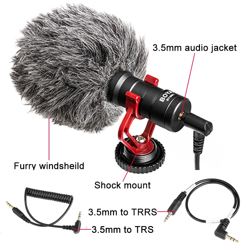 BOYA-BY-MM1-VideoMicro-Compact-On-Camera-Recording-Microphone-for-Canon-Nikon-Sony-DJI-Osmo-DSLR (1)