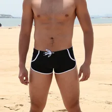 Летний купальник Мужской купальный костюм Maillot De Bain купальные костюмы для мальчиков шорты-Боксеры плавки для серфинга