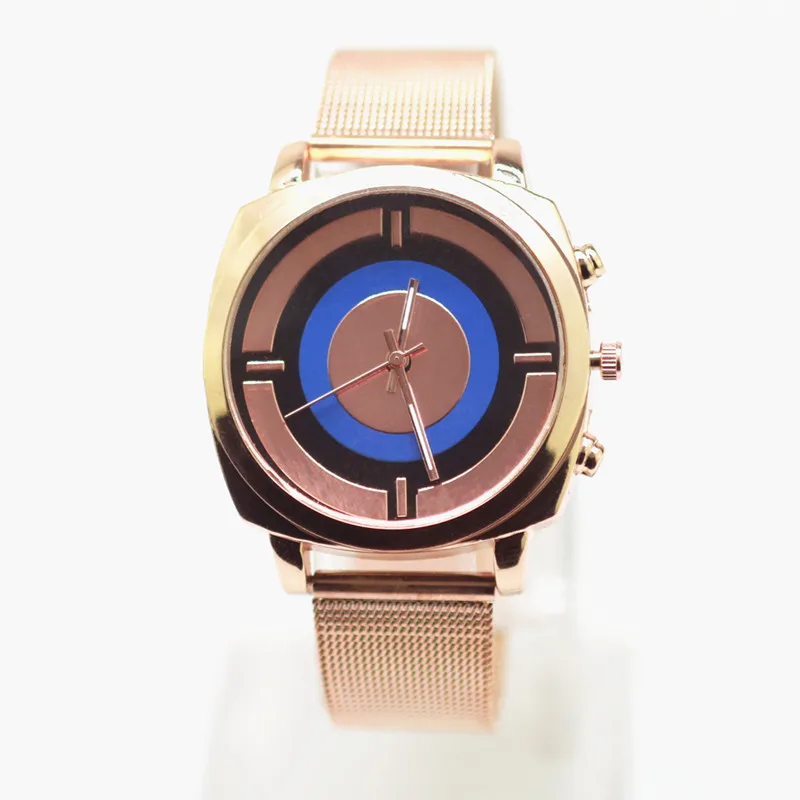 dropshipping-Luxury-Brand-Fashion-Womens-Watches-Bear-Clock-Women-Steel-Mesh-Strap-Rose-Gold-Bracelet-Quartz (1)