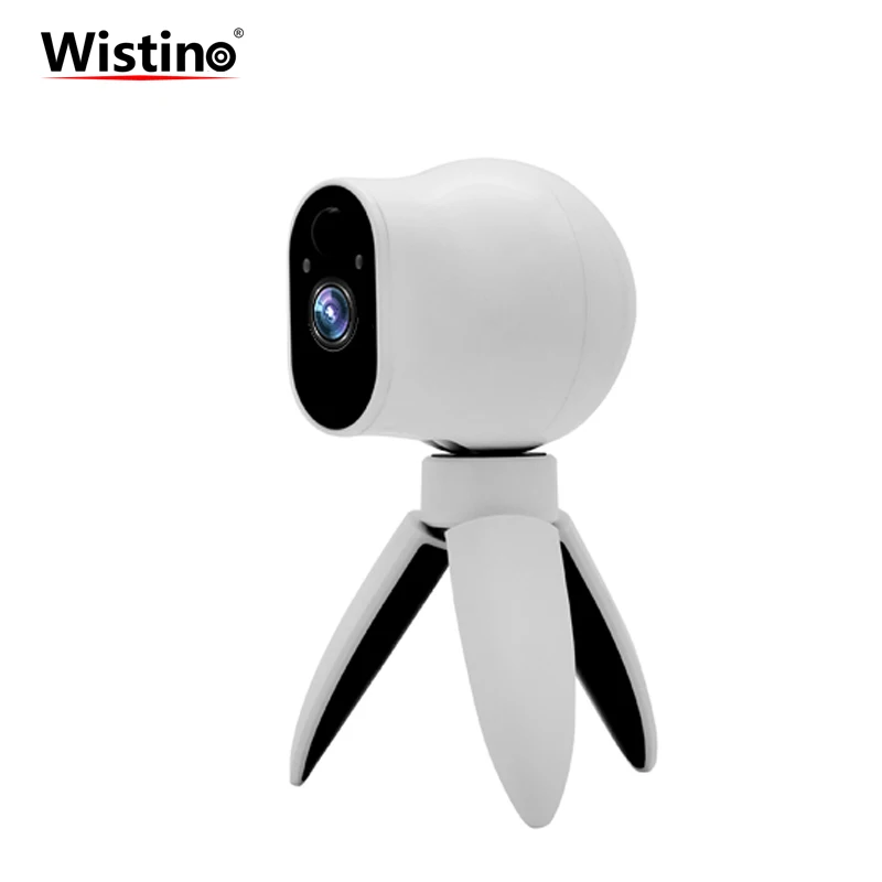

Wistino 960P WIFI IP Camera P2P Mini Battery Camera Night Vision Home Security Camera Alarm Wireless Monitor PIR Night Vision